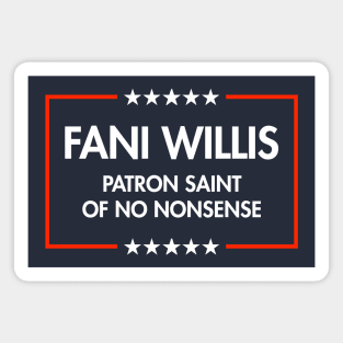 Fani Willis - No Nonsense (blue) Magnet